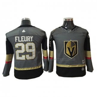 Maillot Hockey Enfant Vegas Golden Knights Marc-andre Fleury Domicile Authentique Gris