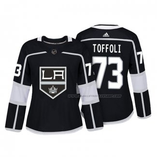 Maillot Hockey Femme Los Angeles Kings Tyler Toffoli Authentique Joueur Noir