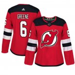 Maillot Hockey Femme New Jersey Devils Andy Greene Authentique Joueur Rouge