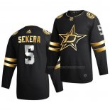 Maillot Hockey Golden Edition Dallas Stars Andrej Sekera Limited Authentique 2020-21 Noir