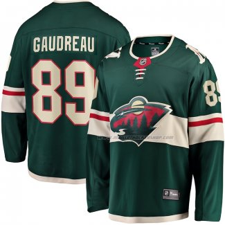 Maillot Hockey Minnesota Wild Frederick Gaudreau Domicile Breakaway Vert