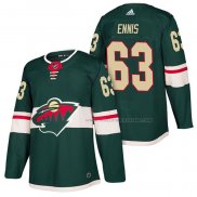 Maillot Hockey Minnesota Wild Tyler Ennis Authentique Domicile 2018 Vert