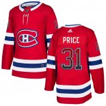 Maillot Hockey Montreal Canadiens Carey Price Drift Fashion Rouge