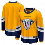 Maillot Hockey Nashville Predators Special Edition Breakaway Blank Jaune