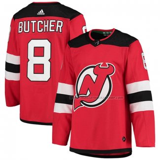 Maillot Hockey New Jersey Devils Will Butcher Domicile Authentique Rouge