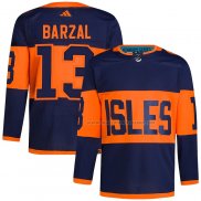 Maillot Hockey New York Islanders Mathew Barzal 2024 NHL Stadium Series Primegreen Authentique Bleu