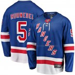 Maillot Hockey New York Rangers Chad Ruhwedel Domicile Premier Breakaway Bleu