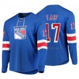 Maillot Hockey New York Rangers Jesper Fast Platinum Bleu