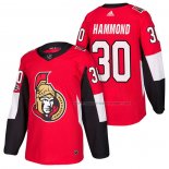 Maillot Hockey Ottawa Senators Andrew Hammond Authentique Domicile 2018 Rouge
