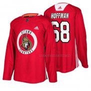 Maillot Hockey Ottawa Senators Mike Hoffman New Season Practice Rouge