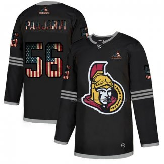 Maillot Hockey Ottawa Senators Paajarvi 2020 USA Flag Noir2