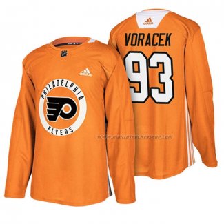 Maillot Hockey Philadelphia Flyers Jakub Voracek New Season Practice Orange