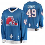 Maillot Hockey Quebec Nordiques Samuel Girard Heritage Vintage Replica Bleu