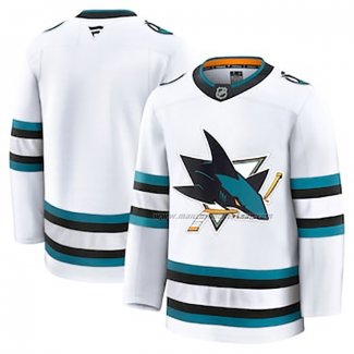 Maillot Hockey San Jose Sharks Exterieur Blanc