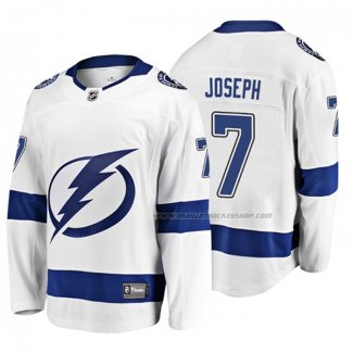 Maillot Hockey Tampa Bay Lightning Mathieu Joseph 2019 Exterieur Breakaway Blanc