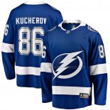 Maillot Hockey Tampa Bay Lightning Nikita Kucherov Domicile Breakaway Bleu