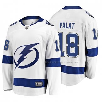 Maillot Hockey Tampa Bay Lightning Ondrej Palat 2019 Exterieur Breakaway Blanc