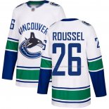 Maillot Hockey Vancouver Canucks Antoine Roussel Exterieur Authentique Blanc