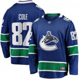 Maillot Hockey Vancouver Canucks Ian Cole Domicile Breakaway Bleu