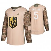 Maillot Hockey Vegas Golden Knights Deryk Engelland Veterans Day Camouflage