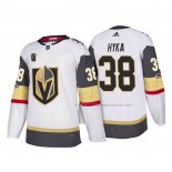 Maillot Hockey Vegas Golden Knights Tomas Hyka Exterieur 2018 Blanc