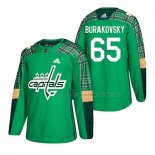 Maillot Hockey Washington Capitals Andre Burakovsky 2018 Dia de San Patricio Vert