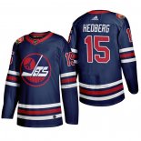 Maillot Hockey Winnipeg Jets Anders Hedberg Heritage Classic 2019-20 Bleu