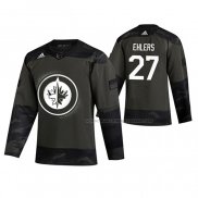 Maillot Hockey Winnipeg Jets Nikolaj Ehlers 2019 Veterans Day Camouflage