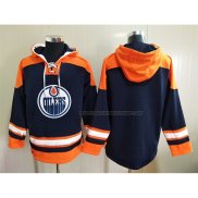 Veste a Capuche Edmonton Oilers Bleu