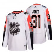 Maillot Hockey 2018 All Star San Jose Sharks Martin Jones Blanc