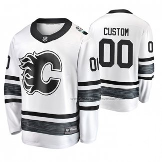 Maillot Hockey 2019 All Star Calgary Flames Personnalise Blanc