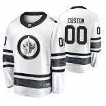 Maillot Hockey 2019 All Star Winnipeg Jets Personnalise Blanc