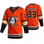 Maillot Hockey Anaheim Ducks Jakob Silfverberg Tercera Alterner Orange