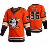 Maillot Hockey Anaheim Ducks John Gibson Tercera Alterner Orange