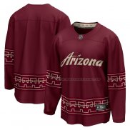 Maillot Hockey Arizona Coyotes Alterner Premier Breakaway 2022-23 Rouge