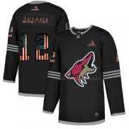 Maillot Hockey Arizona Coyotes Dauphin 2020 USA Flag Noir