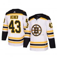 Maillot Hockey Boston Bruins Danton Heinen Authentique Exterieur Blanc