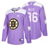 Maillot Hockey Boston Bruins Kevan Miller 2018 Fights Cancer Volet