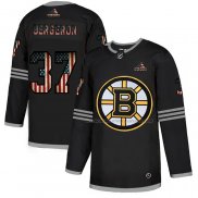 Maillot Hockey Boston Bruins Patrice Bergeron 2020 USA Flag Noir