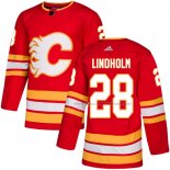 Maillot Hockey Calgary Flames Elias Lindholm Alterner Authentique Rouge