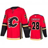 Maillot Hockey Calgary Flames Elias Lindholm Domicile Rouge