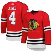 Maillot Hockey Chicago Blackhawks Seth Jones Authentique Domicile Rouge