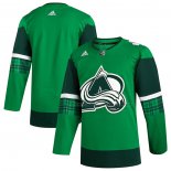 Maillot Hockey Colorado Avalanche 2023 St. Patrick's Day Authentique Vert