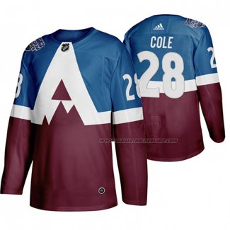 Maillot Hockey Colorado Avalanche Ian Cole 2020 Stadium Series Bleu