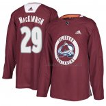 Maillot Hockey Colorado Avalanche Nathan Mackinnon New Season Practice Maroon