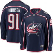 Maillot Hockey Columbus Blue Jackets Kent Johnson Domicile Breakaway Bleu