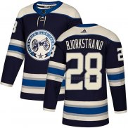 Maillot Hockey Columbus Blue Jackets Oliver Bjorkstrand Alterner Authentique Bleu