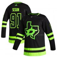 Maillot Hockey Dallas Stars Tyler Seguin Alterner Authentique 2020-21 Noir