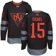 Maillot Hockey Enfant America del Norte Jack Eichel Premier 2016 World Cup Noir