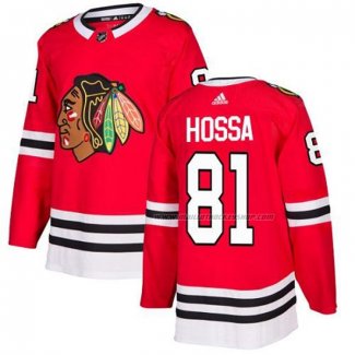 Maillot Hockey Enfant Chicago Blackhawks Marian Hossa Domicile Authentique Rouge